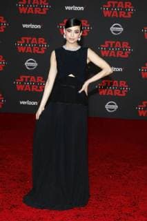 Sofia Carson bei der Star Wars: The Last Jedi Film Premiere am 9.12.2017 in Los Angeles Star Wars: The Last Jedi World Premiere in Los Angeles, 2017