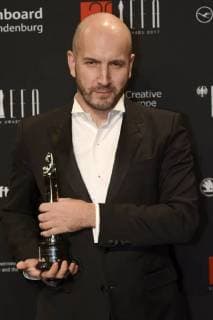 Evgueni Galperine mit dem Preis für die beste Musik in Nelyubov Loveless bei der Verleihung des 30. Europäischen Filmpreises 2017 im Haus der Berliner Festspiele. Berlin, 09.12.2017