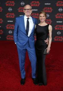 LOS ANGELES, CA - DECEMBER 9: Frank Oz, Victoria Labalme, at Premiere Of Disney Pictures And Lucasfilm s Star Wars: The Last Jedi at Shrine Auditorium in Los Angeles, California on December 9, 2017. Copyright: xFayexSadoux