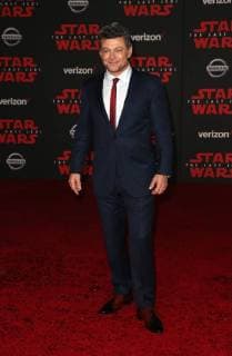 LOS ANGELES, CA - DECEMBER 9: Andy Serkis, at Premiere Of Disney Pictures And Lucasfilm s Star Wars: The Last Jedi at Shrine Auditorium in Los Angeles, California on December 9, 2017. Copyright: xFayexSadoux