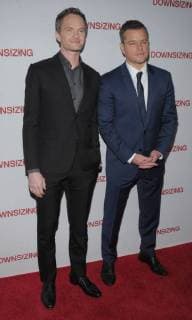 NEW YORK, NY - December 11: Neil Patrick Harris , Matt Damon attends the Downsizing New York screening at AMC Lincoln Square Theater on December 11, 2017 in New York City. Copyright: xJohnxPalmerx