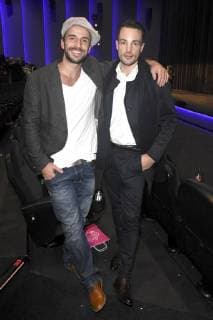 Max Alberti und Bruno Sauter bei der Premiere des Kinofilms Dieses bescheuerte Herz im Mathäser Filmpalast. München, 11.12.2017