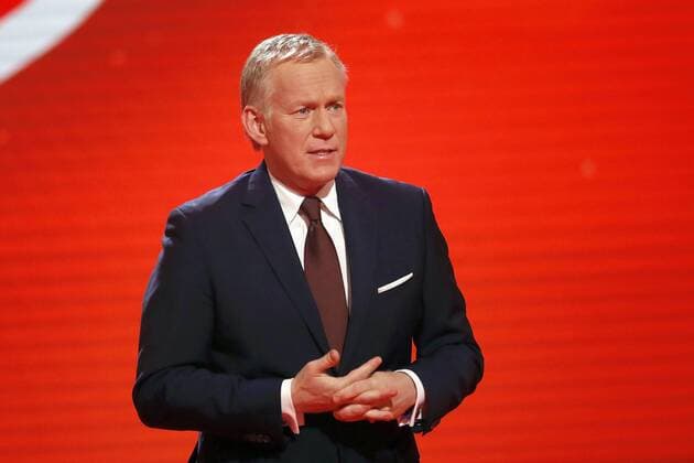 Moderator Johannes B. KERNER, Ein Herz fuer Kinder - TV Spendengala in Berlin, Deutschland am 09.12.2017. Poolfoto!