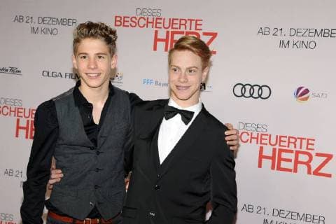 Philip Noah Schwarz, Daniel Meyer Special Screening zur Premiere von dieses bescheuerte Herz, nach einer wahren Geschichte im Kino Zoo Palast in Berlinam 12.12.2017