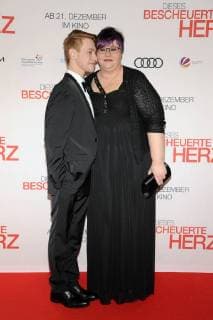 Daniel Meyer, Debbie Wyrich, Mutter von Daniel Special Screening zur Premiere von dieses bescheuerte Herz, nach einer wahren Geschichte im Kino Zoo Palast in Berlinam 12.12.2017