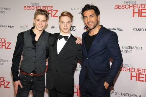 Bilder des Tages Philip Noah Schwarz, Daniel Meyer, Elyas M Barek Special Screening zur Premiere von dieses bescheuerte Herz, nach einer wahren Geschichte im Kino Zoo Palast in Berlin am 12.12.2017