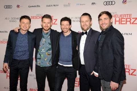 MusikerBand Revolverheld, Oliver Berben Special Screening zur Premiere von dieses bescheuerte Herz, nach einer wahren Geschichte im Kino Zoo Palast in Berlinam 12.12.2017