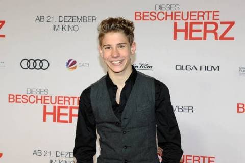 Philip Noah Schwarz Special Screening zur Premiere von dieses bescheuerte Herz, nach einer wahren Geschichte im Kino Zoo Palast in Berlinam 12.12.2017