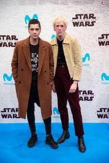 Eduardo Casanova (L) attends Star Wars Premiere in Madrid cinema Kinepolis Los Ultimos Jedi The Last Jedi Cordon Press  RodrigoxBlanco 780