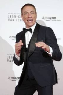Bilder des Tages Lancement de la serie Jean Claude Van Johnson au cinema le Grand Rex a Paris. Photo: Laurent Guerin E Press Photo Jean Claude Van Damme Paris France  566112