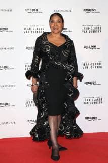 Lancement de la serie Jean Claude Van Johnson au cinema le Grand Rex a Paris. Photo: Laurent Guerin E Press Photo Phylicia Rashad Paris France  566112
