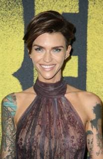 HOLLYWOOD, CA - DECEMBER 12: Ruby Rose at the Pitch Perfect 3 premiere at The Dolby Theatre in Hollywood, California on December 12, 2017. Copyright: xFayexSadoux