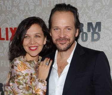 NEW YORK, NY - DECEMBER 12: Maggie Gyllenhaal and Peter Sarsgaard attend the Wormwood New York premiere at The Campbell on December 12, 2017 in New York City. Copyright: xJohnxPalmerx