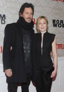 NEW YORK, NY - DECEMBER 12: Christian Camargo and Juliet Rylance attends the Wormwood New York premiere at The Campbell on December 12, 2017 in New York City. Copyright: xJohnxPalmerx