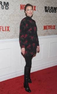 NEW YORK, NY - DECEMBER 12: Molly Parker attends the Wormwood New York premiere at The Campbell on December 12, 2017 in New York City. Copyright: xJohnxPalmerx
