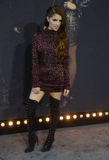Cast member Anna Kendrick attends the premiere of the motion picture musical comedy Pitch Perfect 3 premiere at the Dolby Theatre in the Hollywood section of Los Angeles on December 12, 2017. Storyline: Following their win at the world championship, the now separated Bellas reunite for one last singing competition at an overseas USO tour, but face a group who uses both instruments and voices.  LAP2017121228 JIMxRUYMEN