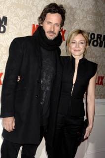 Christian Camargo und Juliet Rylance bei der Premiere der Netflix-Serie Wormwood im The Campbell. New York, 12.12.2017