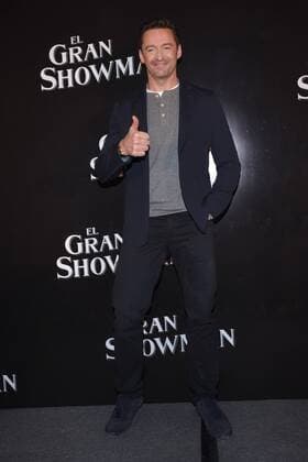 December 13, 2017 - Mexico City, Mexico, Mexico - Hugh Jackman is seen during a film press conference to promote The Greatest Showman on December 13, 2017 in Mexico City, Mexico Mexico City Mexico  - ZUMAn230 20171213_zaa_n230_258 Copyright: xCarlosxTischlerx