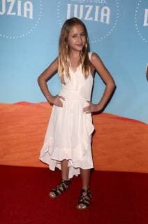 LOS ANGELES, CA - DECEMBER 12: Ava Kolker at Cirque du Soleil s Los Angeles premiere event of Luzia at Dodger Stadium on December 12, 2017 in Los Angeles, California. Copyright: xDavidxEdwardsx