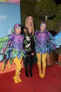 LOS ANGELES, CA - DECEMBER 12: Heidi Klum at Cirque du Soleil s Los Angeles premiere event of Luzia at Dodger Stadium on December 12, 2017 in Los Angeles, California. Copyright: xDavidxEdwardsx