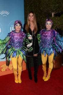 LOS ANGELES, CA - DECEMBER 12: Heidi Klum at Cirque du Soleil s Los Angeles premiere event of Luzia at Dodger Stadium on December 12, 2017 in Los Angeles, California. Copyright: xDavidxEdwardsx