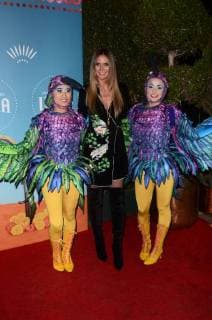 LOS ANGELES, CA - DECEMBER 12: Heidi Klum at Cirque du Soleil s Los Angeles premiere event of Luzia at Dodger Stadium on December 12, 2017 in Los Angeles, California. Copyright: xDavidxEdwardsx