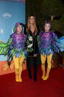 LOS ANGELES, CA - DECEMBER 12: Heidi Klum at Cirque du Soleil s Los Angeles premiere event of Luzia at Dodger Stadium on December 12, 2017 in Los Angeles, California. Copyright: xDavidxEdwardsx