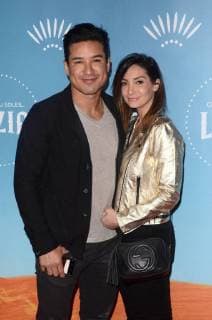 LOS ANGELES, CA - DECEMBER 12: Mario Lopez, Courtney Lopez at Cirque du Soleil s Los Angeles premiere event of Luzia at Dodger Stadium on December 12, 2017 in Los Angeles, California. Copyright: xDavidxEdwardsx