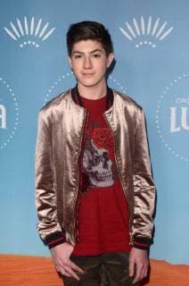 LOS ANGELES, CA - DECEMBER 12: Mason Cook at Cirque du Soleil s Los Angeles premiere event of Luzia at Dodger Stadium on December 12, 2017 in Los Angeles, California. Copyright: xDavidxEdwardsx