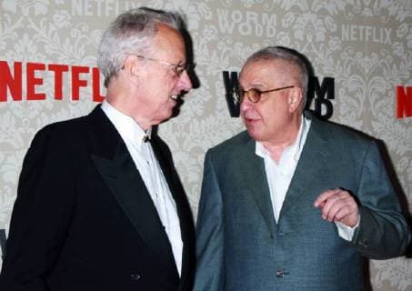 NEW YORK, NY - DECEMBER 12: Eric Olson, Errol Morris, at the Netflix premiere of Wormwood at The Campbell in New York City on December 12, 2017. Copyright: xRWx