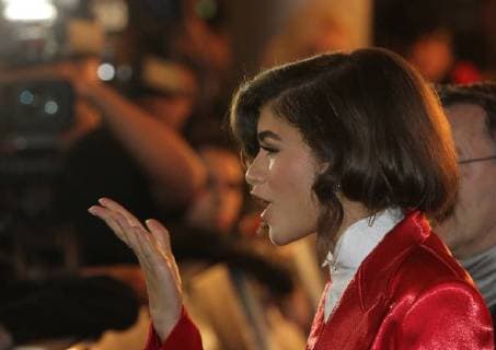 Premiere von The Greatest Showman in Mexiko-Stadt The US Actress Zendaya greets during the red carpet of the movie The Greatest Showan , in Mexico City, Mexico, 13 December 2017. Red carpet from the movie The Greatest Showman in Mexico !ACHTUNG: NUR REDAKTIONELLE NUTZUNG!  Copyright: xMarioxGuzmánx MEX22 20171214-636488216705565942