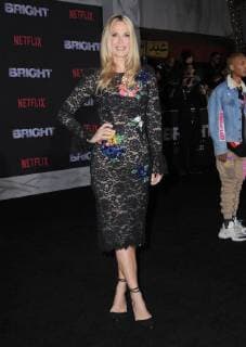 December 13, 2017 - Westwood, CA, U.S. - 13 December 2017 - Westwood, California - Molly Sims. Netflix s Bright Los Angeles Premiere held at Regency Village Theatre in Westwood. Photo Credit: AdMedia Westwood U.S. - ZUMAa123 20171213_zaa_a123_237 Copyright: xBirdiexThompsonx