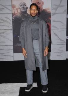 December 13, 2017 - Westwood, CA, U.S. - 13 December 2017 - Westwood, California - Brandon Bell. Netflix s Bright Los Angeles Premiere held at Regency Village Theatre in Westwood. Photo Credit: AdMedia Westwood U.S. - ZUMAa123 20171213_zaa_a123_267 Copyright: xBirdiexThompsonx