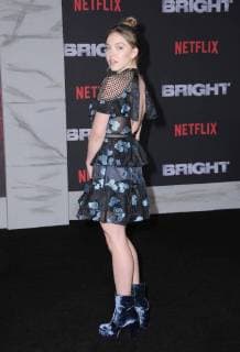 December 13, 2017 - Westwood, CA, U.S. - 13 December 2017 - Westwood, California - Sydney Sweeney. Netflix s Bright Los Angeles Premiere held at Regency Village Theatre in Westwood. Photo Credit: AdMedia Westwood U.S. - ZUMAa123 20171213_zaa_a123_280 Copyright: xBirdiexThompsonx