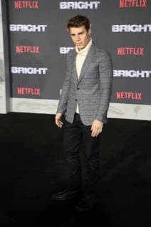 WESTWOOD, CA - DECEMBER 13: Nolan Gerard Funk, at Premiere Of Netflix s Bright at The Regency Village Theatre, In Hollywood, California on December 13, 2017. Copyright: xFayexSadoux