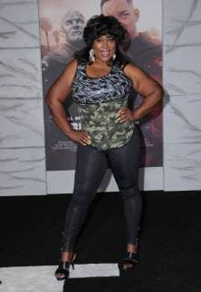 December 13, 2017 - Westwood, CA, U.S. - 13 December 2017 - Westwood, California - Kia Stevens. Netflix s Bright Los Angeles Premiere held at Regency Village Theatre in Westwood. Photo Credit: AdMedia Westwood U.S. - ZUMAa123 20171213_zaa_a123_321 Copyright: xBirdiexThompsonx