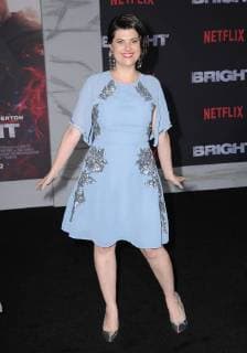 December 13, 2017 - Westwood, CA, U.S. - 13 December 2017 - Westwood, California - Rebekka Johnson. Netflix s Bright Los Angeles Premiere held at Regency Village Theatre in Westwood. Photo Credit: AdMedia Westwood U.S. - ZUMAa123 20171213_zaa_a123_303 Copyright: xBirdiexThompsonx