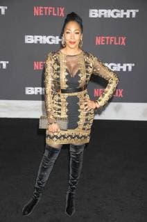 December 13, 2017 - Los Angeles, California, United States - December 13th 2017 - Los Angeles, California USA - Actress NIA JERVIER at Bright Premiere held at the Regency Theater Village, Westwood, CA. Los Angeles United States - ZUMAf05_ 20171213_zaf_f05_090 Copyright: xPaulxFentonx