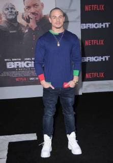 December 13, 2017 - Westwood, CA, U.S. - 13 December 2017 - Westwood, California - Casper Smart. Netflix s Bright Los Angeles Premiere held at Regency Village Theatre in Westwood. Photo Credit: AdMedia Westwood U.S. - ZUMAa123 20171213_zaa_a123_331 Copyright: xBirdiexThompsonx