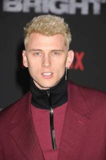 December 13, 2017 - Los Angeles, California, United States - December 13th 2017 - Los Angeles, California USA - MACHINE GUN KELLY at Bright Premiere held at the Regency Theater Village, Westwood, CA. Los Angeles United States - ZUMAf05_ 20171213_zaf_f05_054 Copyright: xPaulxFentonx