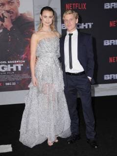 December 13, 2017 - Westwood, CA, U.S. - 13 December 2017 - Westwood, California - Lucy Fry, Daniel Webber. Netflix s Bright Los Angeles Premiere held at Regency Village Theatre in Westwood. Photo Credit: AdMedia Westwood U.S. - ZUMAa123 20171213_zaa_a123_170 Copyright: xBirdiexThompsonx