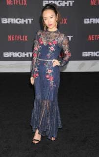 December 13, 2017 - Los Angeles, California, United States - December 13th 2017 - Los Angeles, California USA - Actress BRIT BARON at Bright Premiere held at the Regency Theater Village, Westwood, CA. Los Angeles United States - ZUMAf05_ 20171213_zaf_f05_004 Copyright: xPaulxFentonx