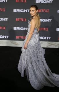 WESTWOOD, CA - DECEMBER 13: Lucy Fry, at Premiere Of Netflix s Bright at The Regency Village Theatre, In Hollywood, California on December 13, 2017. Copyright: xFayexSadoux