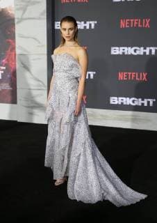 WESTWOOD, CA - DECEMBER 13: Lucy Fry, at Premiere Of Netflix s Bright at The Regency Village Theatre, In Hollywood, California on December 13, 2017. Copyright: xFayexSadoux