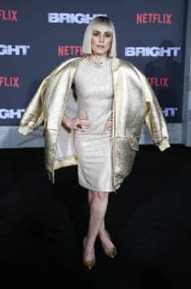 WESTWOOD, CA - DECEMBER 13: Noomi Rapace, at Premiere Of Netflix s Bright at The Regency Village Theatre, In Hollywood, California on December 13, 2017. Copyright: xFayexSadoux
