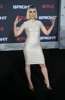 WESTWOOD, CA - DECEMBER 13: Noomi Rapace, at Premiere Of Netflix s Bright at The Regency Village Theatre, In Hollywood, California on December 13, 2017. Copyright: xFayexSadoux