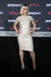 WESTWOOD, CA - DECEMBER 13: Noomi Rapace, at Premiere Of Netflix s Bright at The Regency Village Theatre, In Hollywood, California on December 13, 2017. Copyright: xFayexSadoux