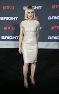 WESTWOOD, CA - DECEMBER 13: Noomi Rapace, at Premiere Of Netflix s Bright at The Regency Village Theatre, In Hollywood, California on December 13, 2017. Copyright: xFayexSadoux