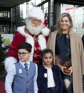 14-12-2017 Rotterdam Queen Maxima arriving for the Christmas Music Gala in Ahoy in Rotterdam. All winning classes of the AvroTros tv program Lang Leve de Muziek Show performed in the largest schoolband in The Netherlands.  Copyright: xPPE WERFx
