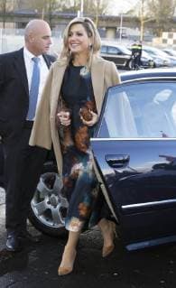 14-12-2017 Rotterdam Queen Maxima arriving for the Christmas Music Gala in Ahoy in Rotterdam. All winning classes of the AvroTros tv program Lang Leve de Muziek Show performed in the largest schoolband in The Netherlands.  Copyright: xPPE WERFx